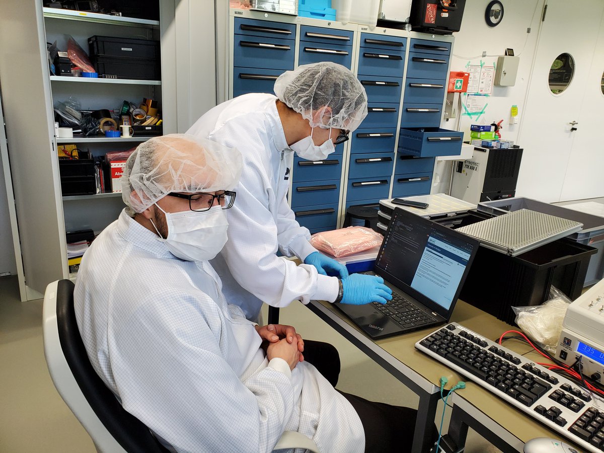 KSat_Stuttgart's tweet photo. Our new #FlatForce FlatSat taskforce met today in clean room, goal is to get the testbed and simulator for our #CubeSat #SOURCE running ASAP for system level software tests .
The #FlatForce is assembled from students of every subsystem. https://t.co/4tL8rQUdCB