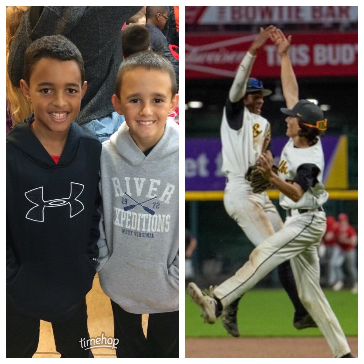 Congratulations to <a href="/donnell_high/">Donnell High</a> and <a href="/MarkMaruca2/">Mark Maruca</a> on the W last night on Senior Night for <a href="/CHSElkBaseball/">CHS Elks Baseball</a>. Two lifelong friends and now teammates again at Miami University Middletown! <a href="/MUMAthletics/">MUM Athletics</a>