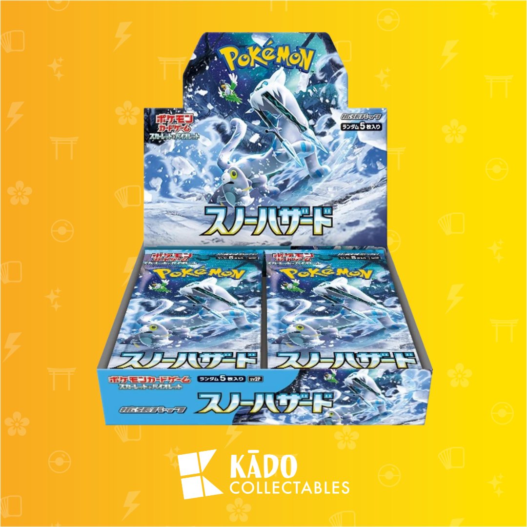 KadoCollectable's tweet photo. Clay Burst 🧱 &amp; Snow Hazard ❄️ return - with a big reduction in price for packs and booster boxes:

https://t.co/ZRgIFnqMAA

#ClayBurst #SnowHazard #KadoCollectables https://t.co/t2ivY4Wl3q