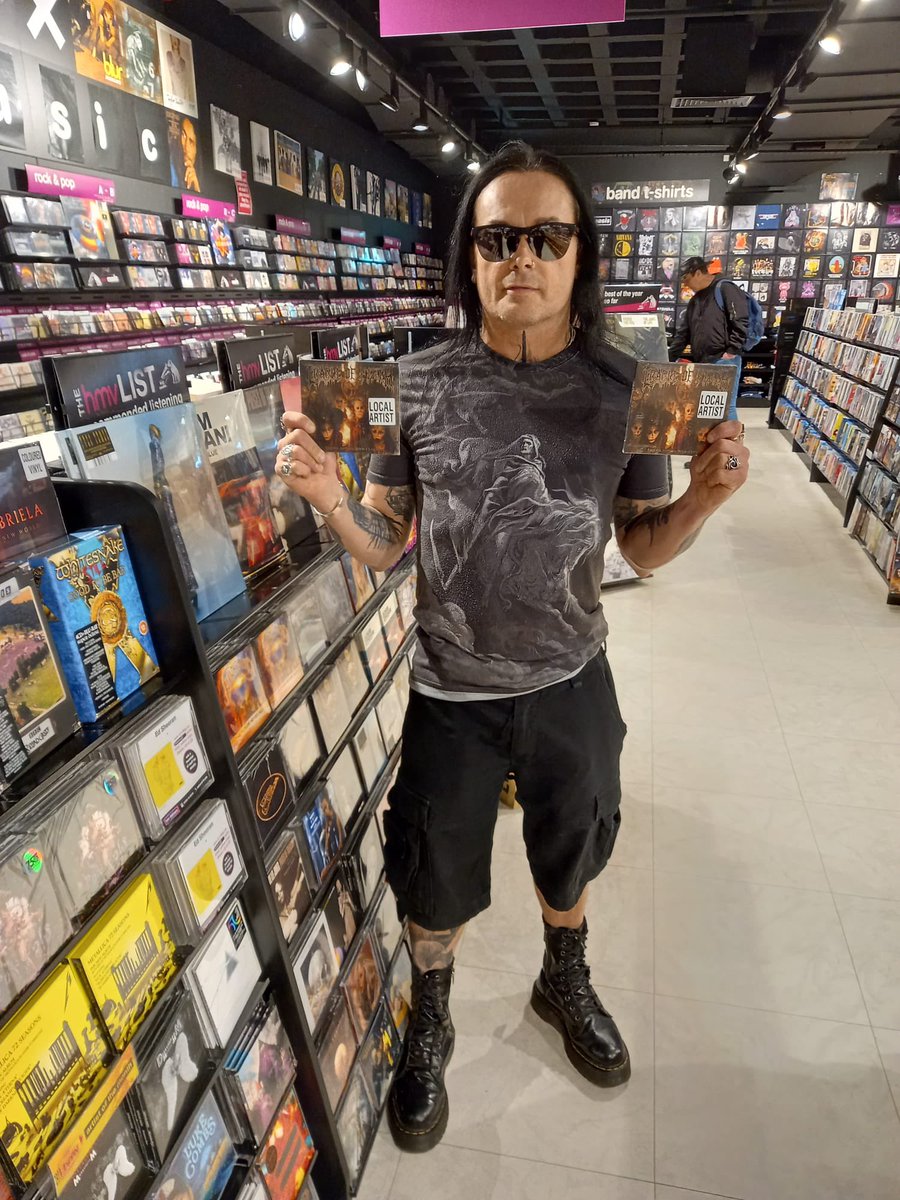 hmv Ipswich (@hmvipswich) on Twitter photo Just had local hero Dani Filth in to check out the new <a href="/CradleofFilth/">Cradle of Filth</a> album!
That’s just made our week!
\m/ Just had local hero Dani Filth in to check out the new <a href="/CradleofFilth/">Cradle of Filth</a> album!
That’s just made our week!
\m/