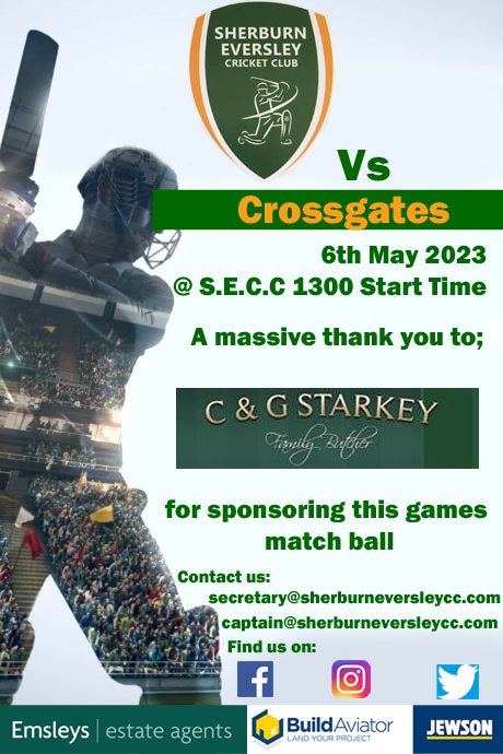 Sherburn Eversley CC tweet media