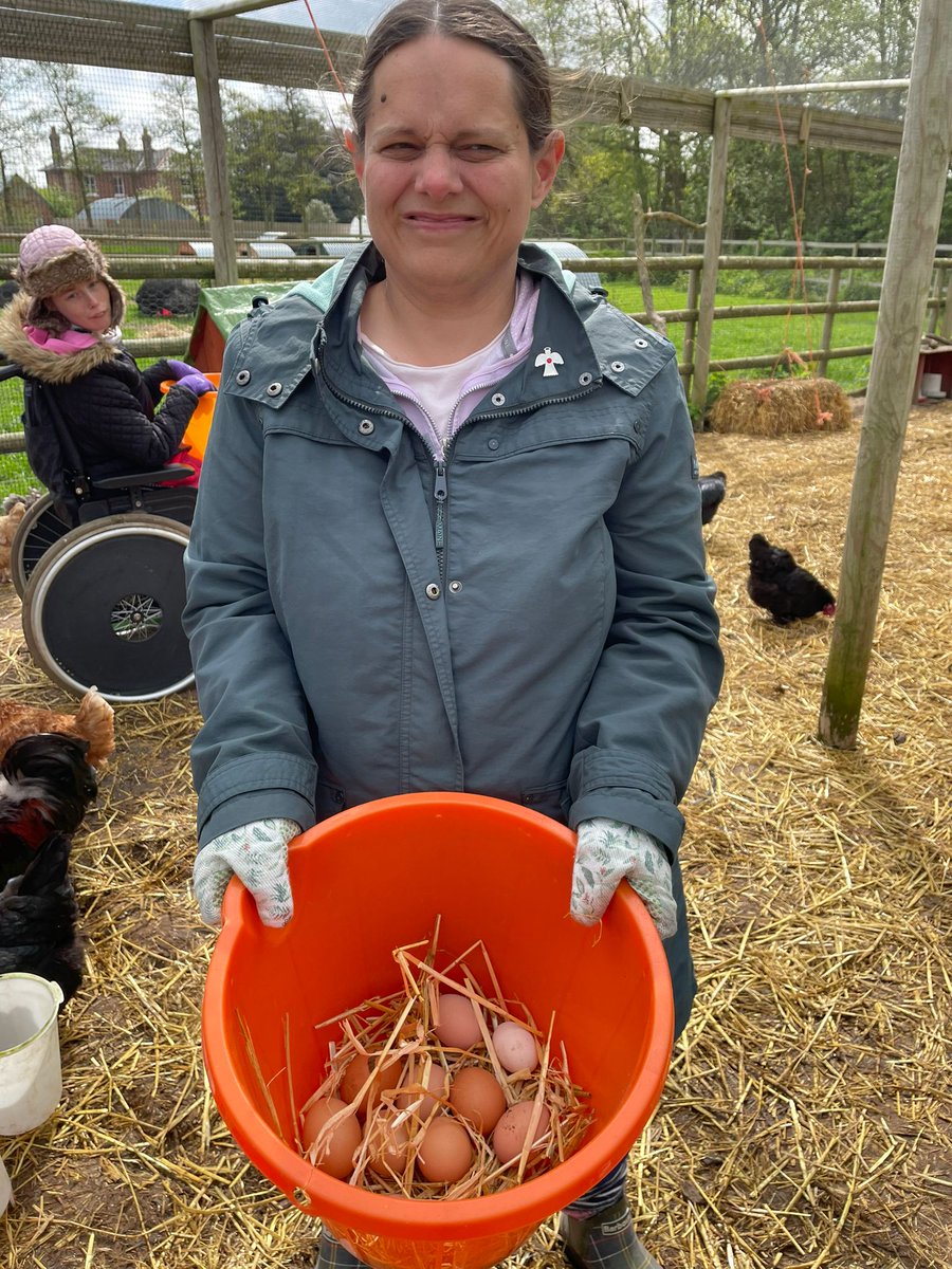 Eggcellent work as usual B! #AutismAwareness #lifeskills