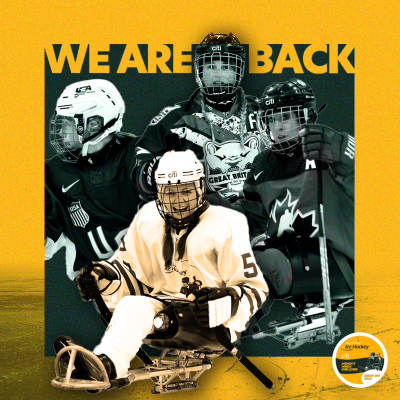 paraicehockey's tweet photo. 📰🔊 Second annual World Para Ice Hockey event will feature USA, Canada, Great Britain, Team Asia and Team Europe from 31 August-3 September! 

#ParaIceHockey @ParaSport @Citi
