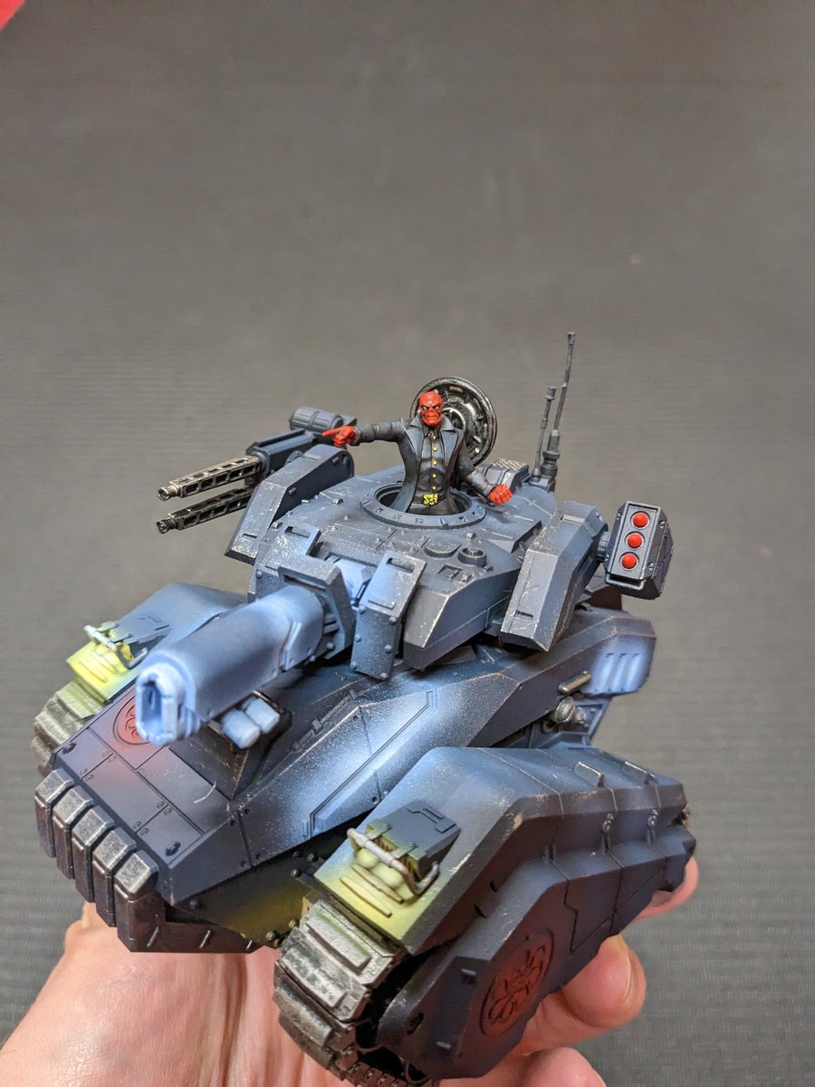 #mcp tank go BRRRRRRRRRRR

UE live twitch.tv/professionalca… 

#paintingminiatures #miniaturepainting #miniature #marvel <a href="/atomicmassgames/">Atomic Mass Games</a> #paintingmcp #miniatureterrain #minis #miniwargaming
