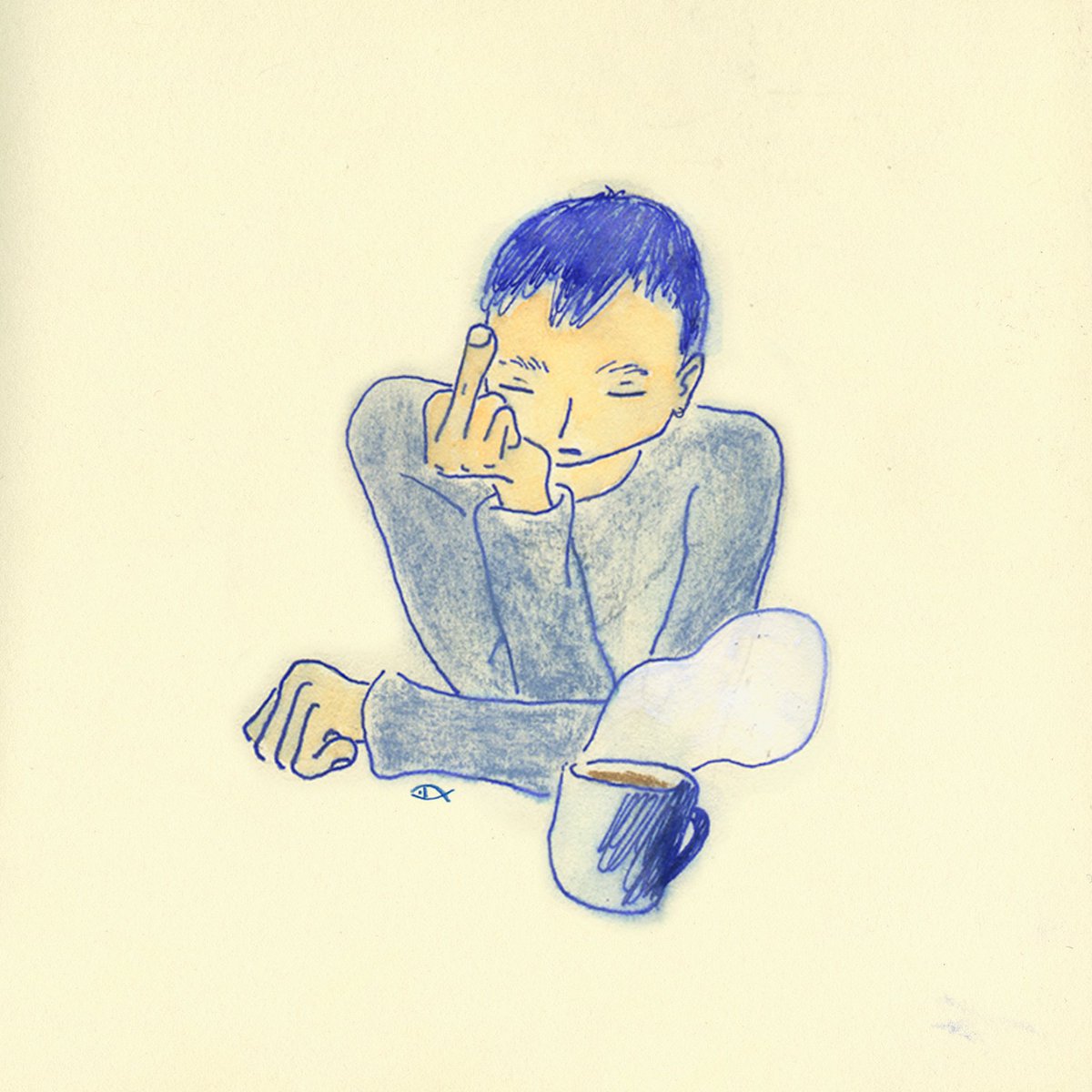 「need some rest」|sakanaのイラスト