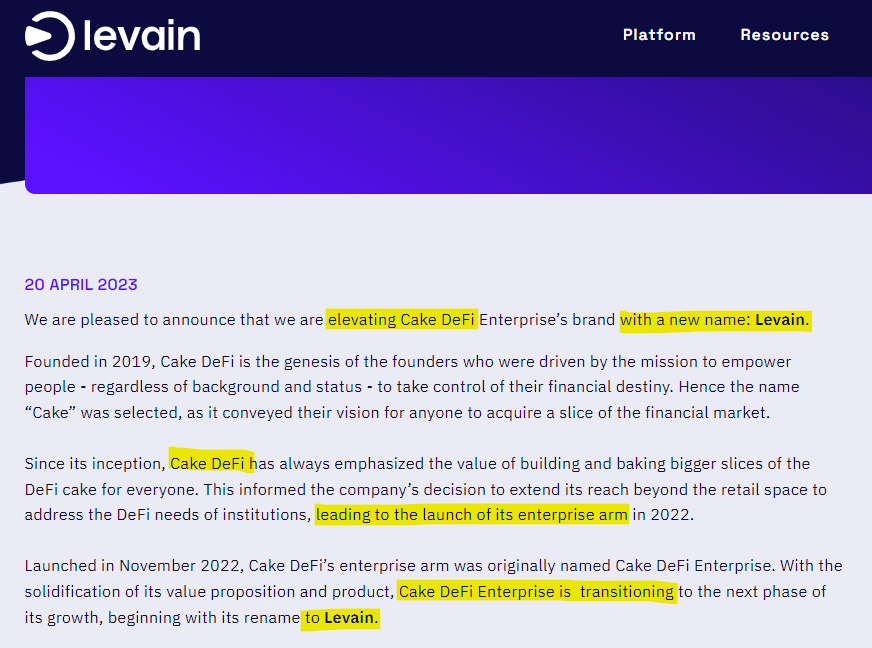 Ma_Zi_Pu's tweet image. BE HONEST FOR ONCE!
‼️#Levain ist #CakeDeFi - #CakeDeFi ist #Levain‼️
Are you kidding us❓
You are PROMOTING YOUR OWN PRODUCT here‼️

Or, why should ANYONE TRUST YOU❓ 
You deny even your own statements from your book (never said Bitcoin deflationary)⁉️
#ShockingTruth #JulianHosp