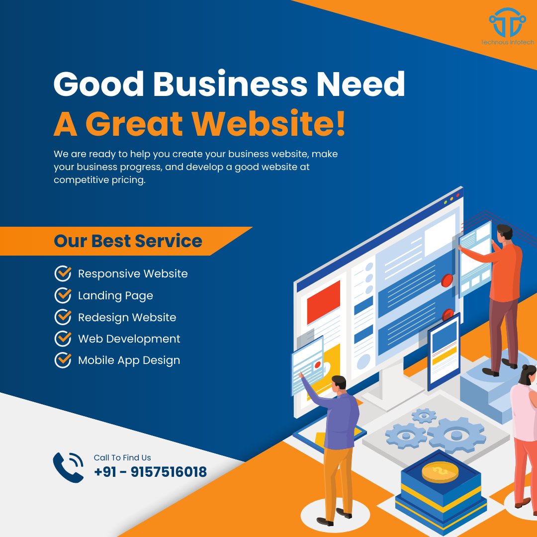 TechnousInfo's tweet photo. Are you eager to transform your web development vision into a reality? 
Whether you need custom software development, #mobileapp development, or #website development, Technous Infotech has got you covered.
#informationtechnology #technology #itservices https://t.co/8Vstpfhepv