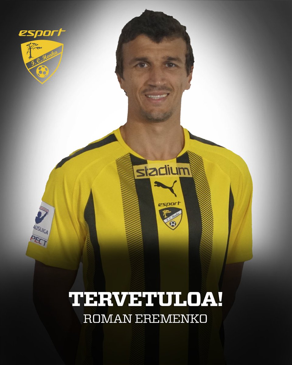 FCHonkaMiehet's tweet photo. 📣: Tervetuloa Roman Eremenko!  

🗣️: "Positiivinen fiilis sopimuksesta. Olen harjoitellut jonkin verran joukkueen kanssa ja pitänyt meiningistä. Odotan innolla, että pääsen täysillä mukaan!"

➡️ https://t.co/hbBb7sYXzo

#MeOllaanHonka #Veikkausliiga https://t.co/NeWTaOeufX