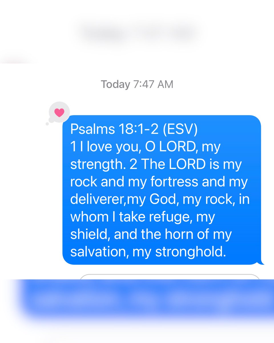 Strength, rock, fortress, shield, salvation...