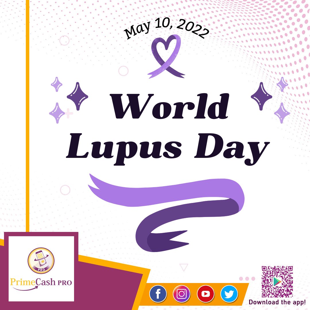 Primecash_PRO's tweet photo. On this special day, let's come together to fight lupus and improve the quality of life for those affected by it. Your strength and courage inspire us all.
...
#WorldLupusDay #LupusAwareness #LupusWarriors #FightLupus #SupportLupusResearch #LivingWithLupus #LupusAdvocacy https://t.co/D7DVVR0OhR