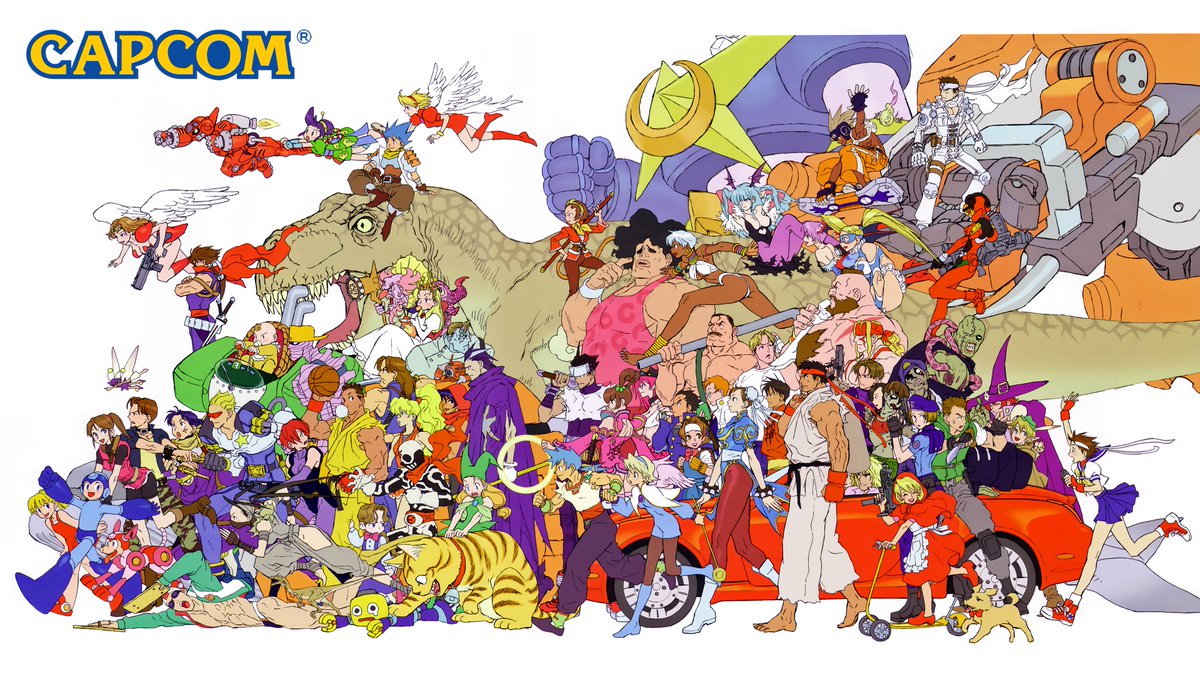 VideoArtGame's tweet photo. Official art | Capcom

Artist: @nishi_katsu https://t.co/K69SOEdmZk