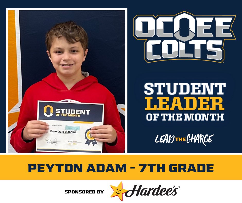 OcoeeMiddle1's tweet photo. 🐴 OCOEE COLT LEADERS 🐴
Congratulations to our April Leaders of the Month! We are so proud of your hard work and leadership! Keep up the great work!
#LeadtheCharge #ColtFamily https://t.co/apPUopEdTJ