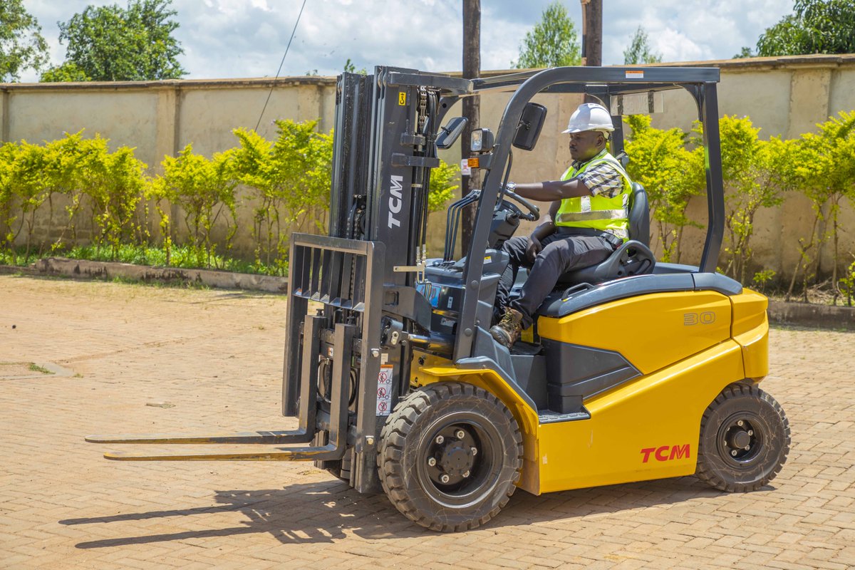 Umeme Limited on Twitter "Umeme has purchased electric forklifts in a