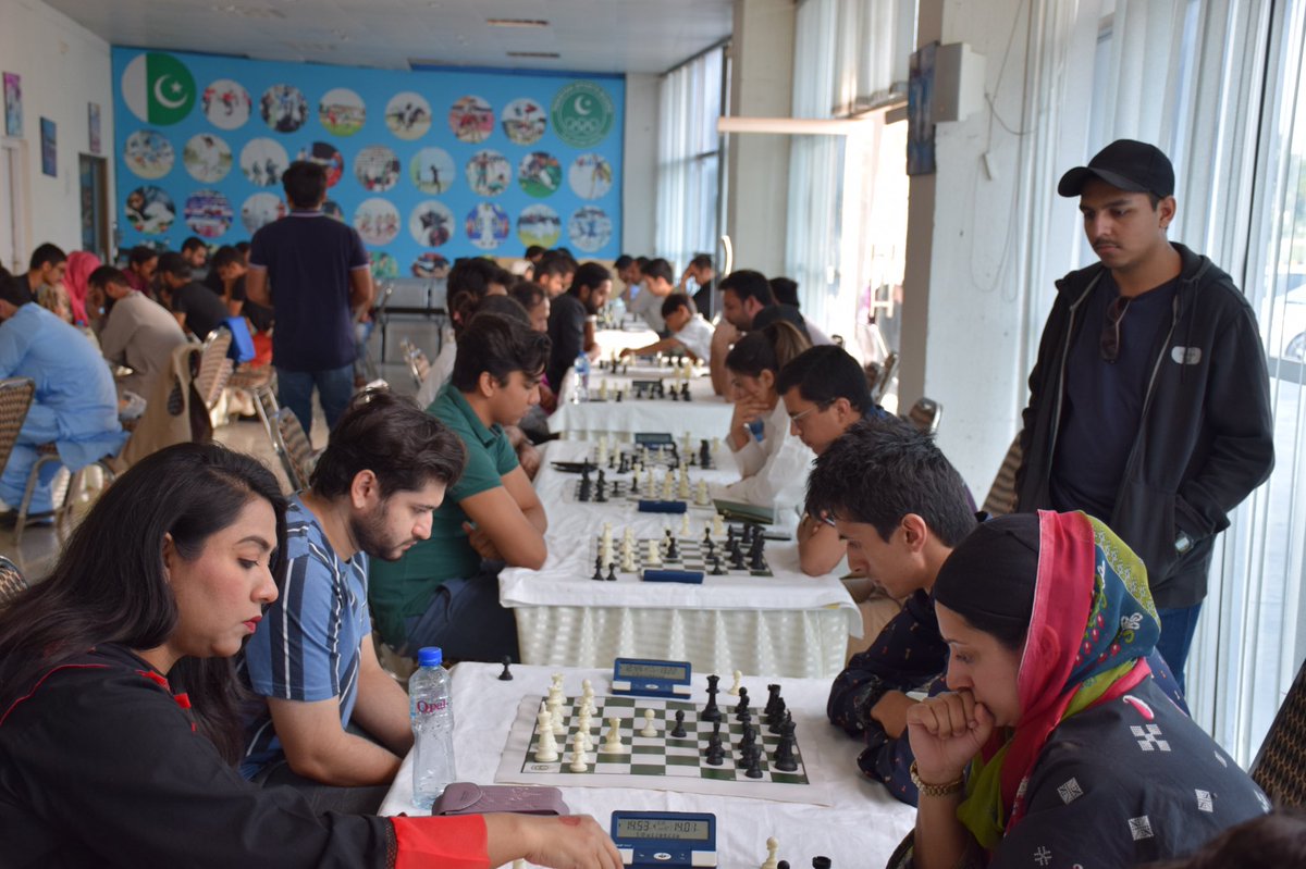 Samreen_khaan's tweet photo. Islamabad Family Chess Olympiad.

“A book cannot by itself teach how to play. It can only serve as a guide, and the rest must be learned by experience.”-

Jose Capablanca, "Chess Fundamentals" (1921)

#islamabadchess #chess #pakistanchess #chesslovers #chessplayer https://t.co/leHQHCFPGy