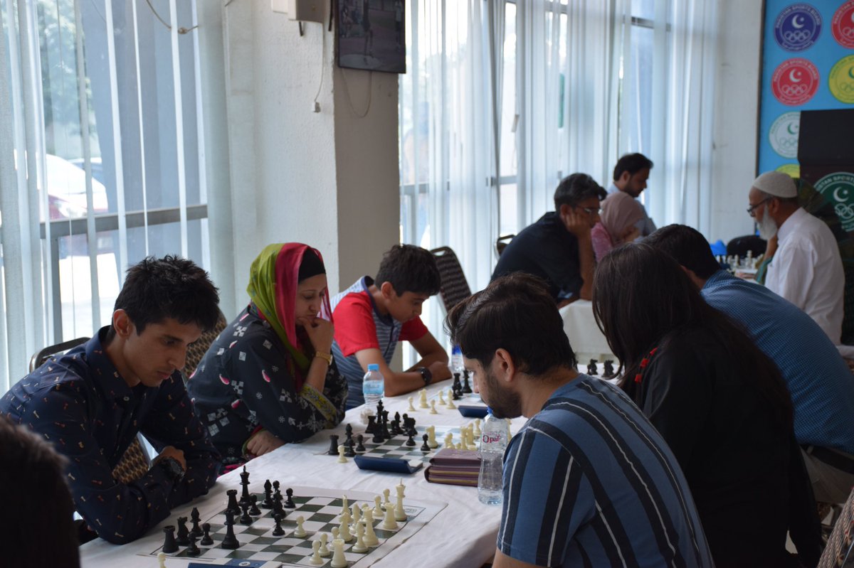 Samreen_khaan's tweet photo. Islamabad Family Chess Olympiad.

“A book cannot by itself teach how to play. It can only serve as a guide, and the rest must be learned by experience.”-

Jose Capablanca, "Chess Fundamentals" (1921)

#islamabadchess #chess #pakistanchess #chesslovers #chessplayer https://t.co/leHQHCFPGy