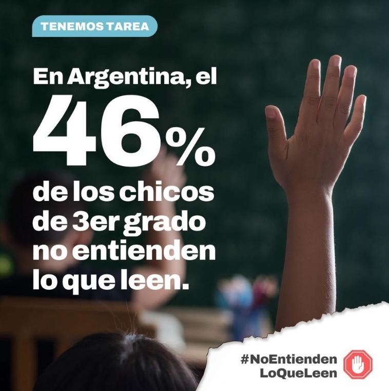 Vorterix's tweet photo. #Maldicion | Hoy hagamos ruido para concientizar sobre la educación en nuestro país 🇦🇷

Usá el #NoEntiendenLoQueLeen 🛑durante toda la jornada de hoy https://t.co/7nz59JY45g