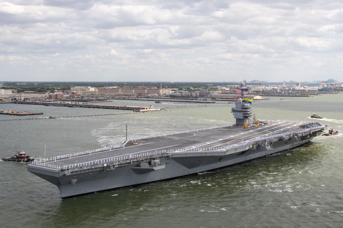 USS Gerald R. Ford (CVN 78) tweet media
