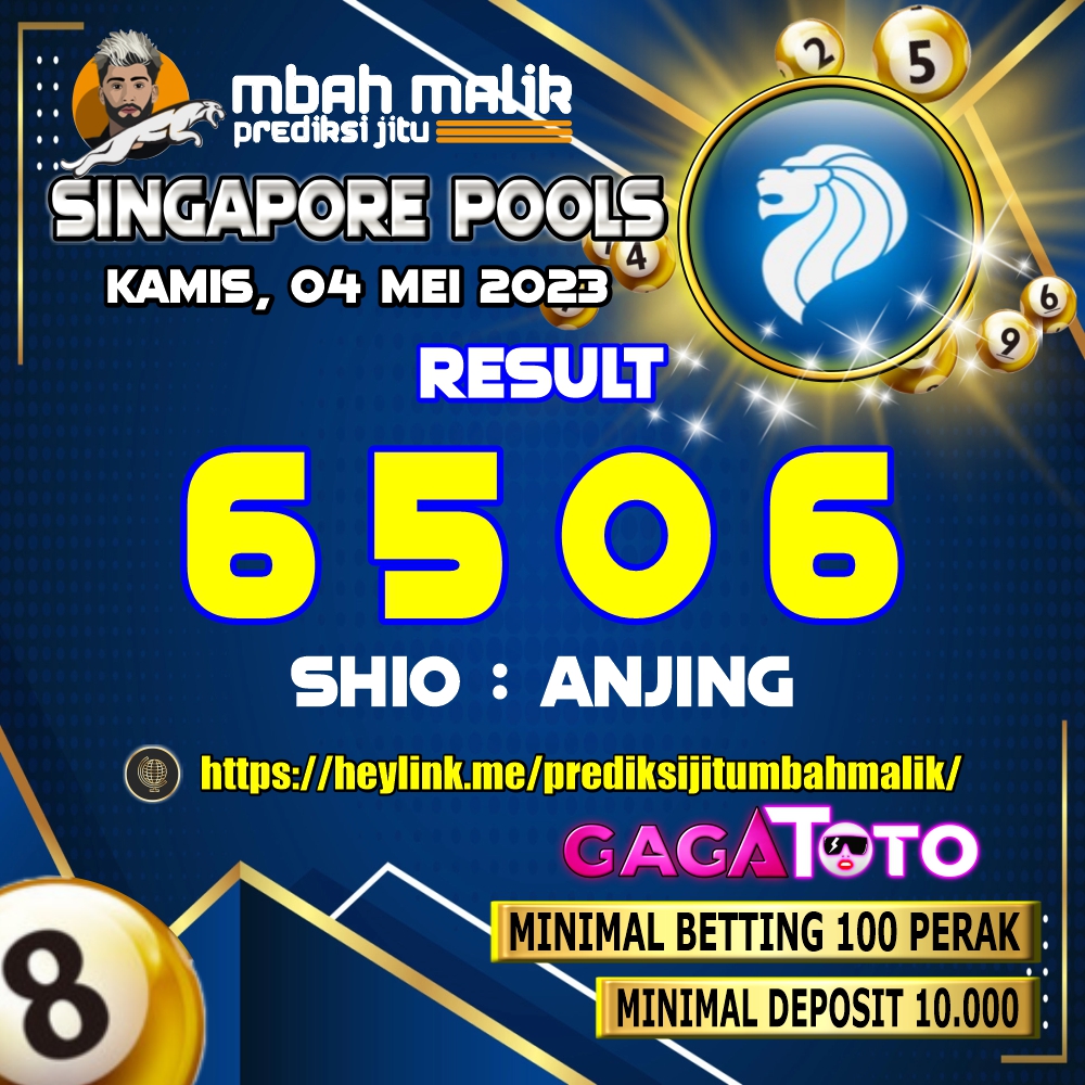prediksimalik's tweet photo. 🇸🇬RESULT SINGAPORE POOLS🇸🇬
👉6506 sah bosku
Selamat kepada para pemenang! SALAM JP
💎Link Prediksi Jitu : https://t.co/MvhXTSvpy5
#prediksijitumbahmalik #mbahmalik #gagatoto #resultsingapore #hasiltogelsgp #togelonline #resultsgp #togelsgp #resulttogelsingapore #togelsingapore https://t.co/0nwFejbpxN