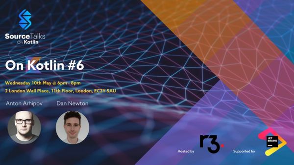 sourcetechtalnt's tweet photo. Join us for On Kotlin #6!
We'll be joined by guest speakers @antonarhipov, Developer Advocate at @jetbrains and Dan Newton, Staff Engineer at R3.
Thank you to R3 for kindly hosting us.
Join us at our latest Meetup! https://t.co/y6aenES779
#kotlin #sourcetalks #jetbrains https://t.co/omK388TYnB