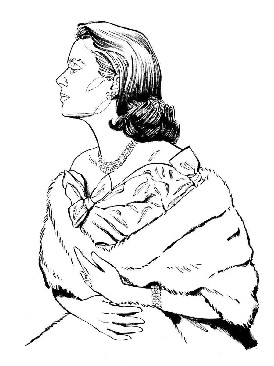 __illustrations's tweet photo. A l'approche du @Festival_Cannes, un portrait réalisé à l'encre.

#Cannes2023 #illustration #portrait #INK https://t.co/5zjPeEAlAJ