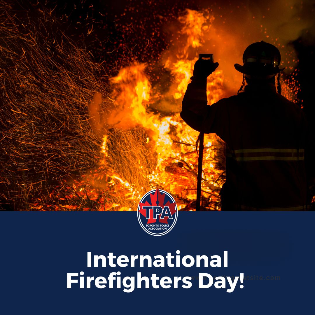 TPAca's tweet photo. Happy International Firefighters Day to all our firefighter heroes in Toronto & across the world! Your courage & dedication are truly inspiring. From all of us here at the Toronto Police Association, Thank you for all that you do! 🔥🚒 👏🚨 #IFFD2023 @Toronto_Fire @TPFFA @opffa https://t.co/PGETz8GVl5