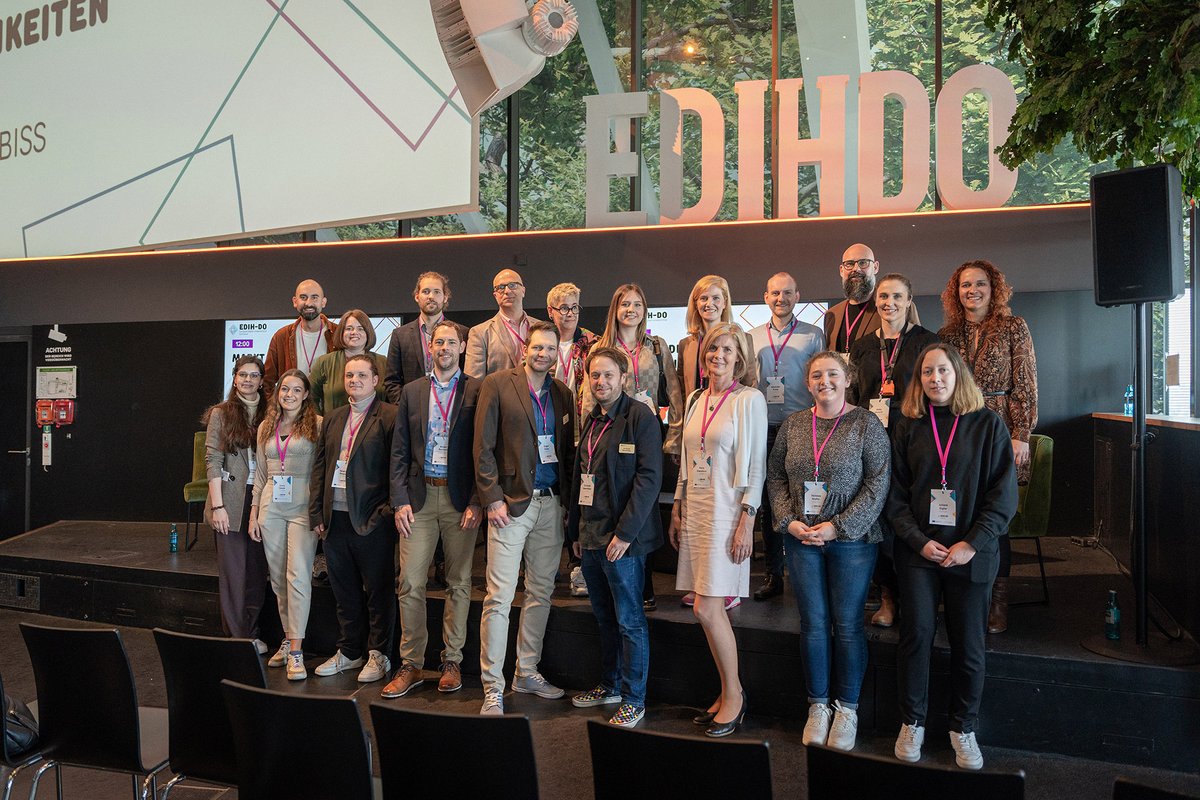 Neue Unterstützungsangebote im Bereich #Digitalisierung für #KMU aus der Region!

Gemeinsam mit unseren Partnern haben wir den European Digital Innovation Hub Dortmund - #EDIHDO - eröffnet.

🔗 Mehr Infos: edih-do.eu

#innovation #tudortmund