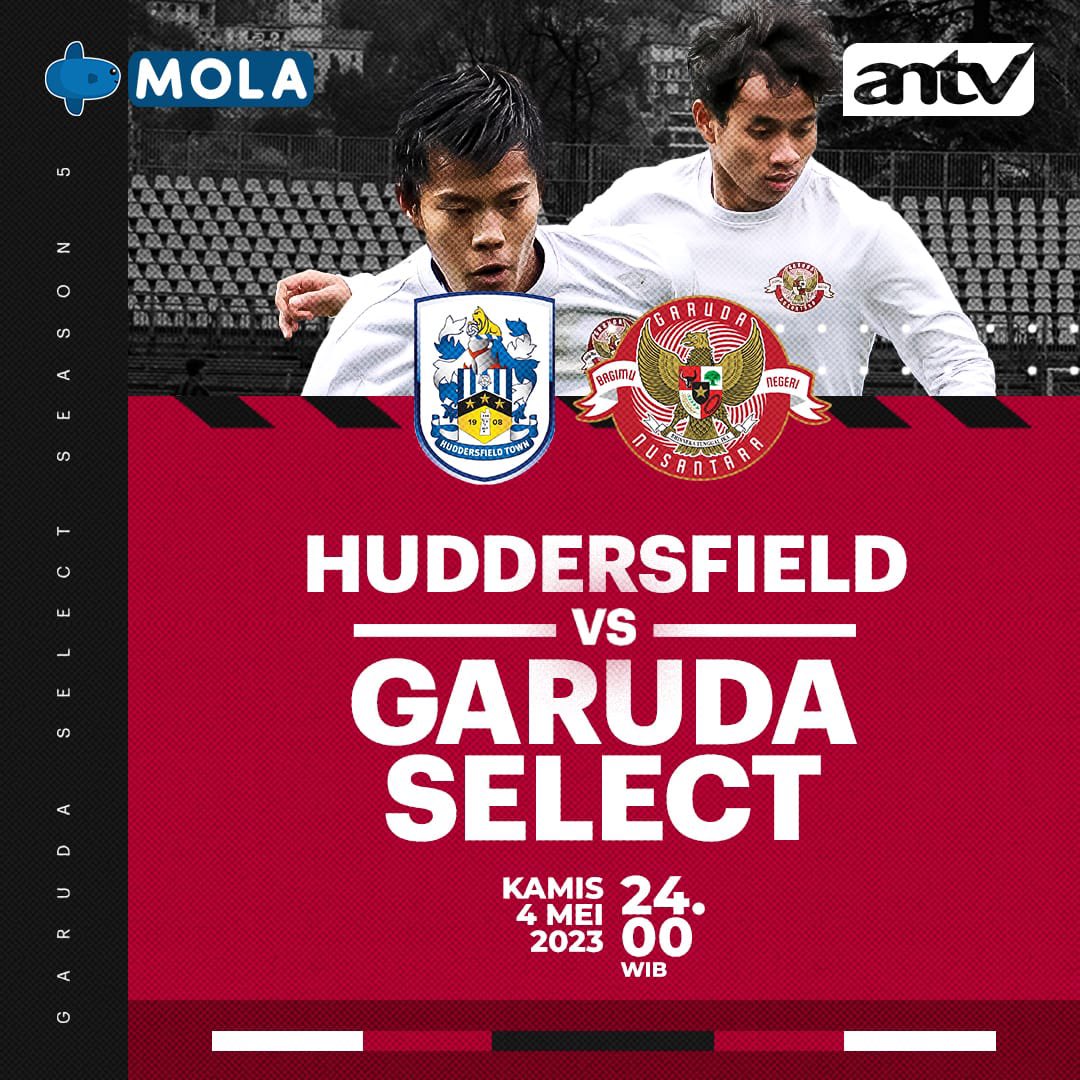 ANTVOfficial_'s tweet photo. ⚽ GARUDA SELECT DAY ⚽
Garuda Select dalam semangat tinggi dan siap untuk meraih kemenangan. Menurutmu siapa yang akan mencetak gol kemenangan?
Saksikan Garuda Select vs Akademi Huddersfield
Kamis, 4 Mei 2023 Jam 12 malam hanya di ANTV Rame.
#GarudaselectANTV #GarudaSelect #FutureChampions #IndonesianPride #GarudaNusantara #PSSI #Indonesia