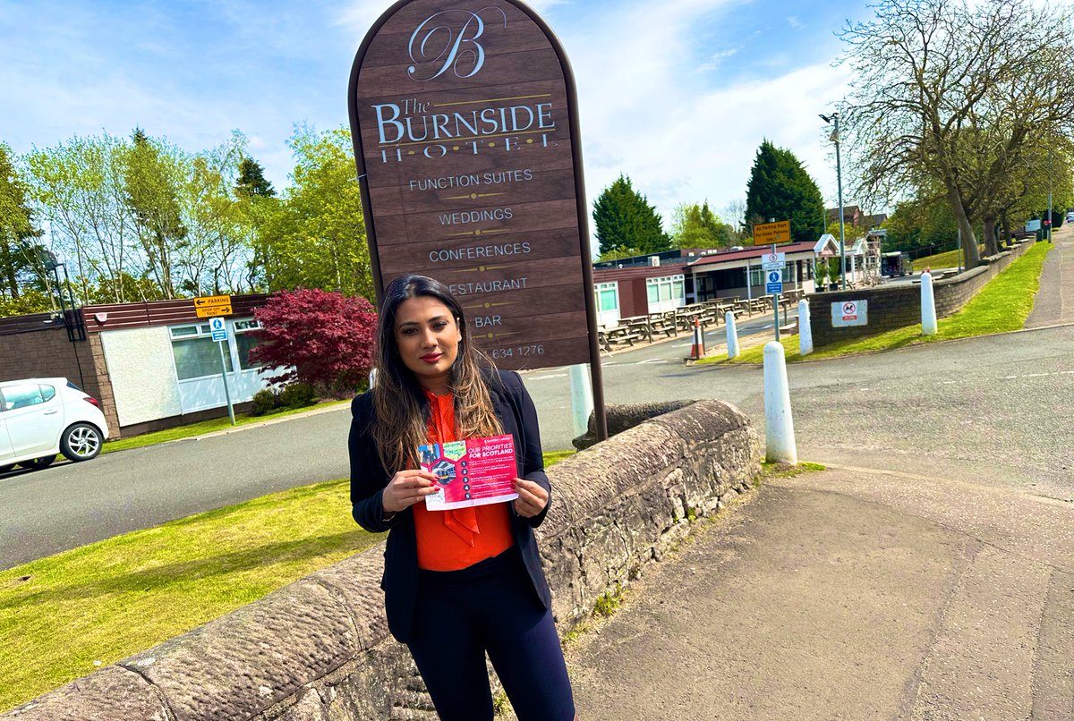 deenatissera's tweet image. Just back from Burnside, and the message is clear: people in Rutherglen &amp;amp; Hamilton West desperately need representation and want change. @ScottishLabour is ready to deliver that change. Together, we can build a better future for our community! #ScottishLabour #WorkingForYou