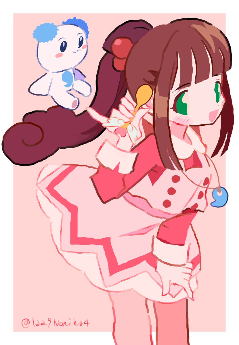 「味楽る!ミミカ 姫野美味香」|のにはのイラスト