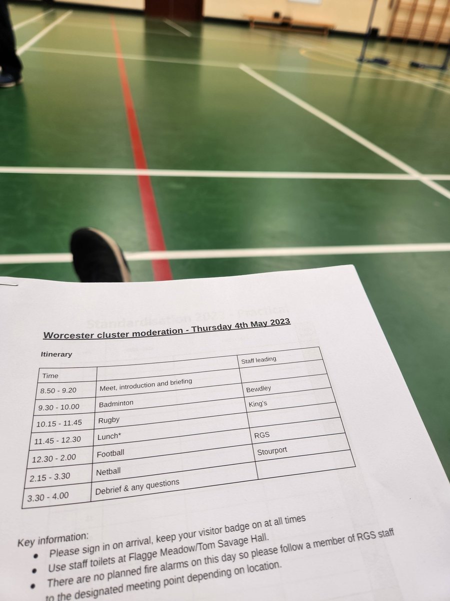 A great day at RGS, for the OCR A-Level moderation. Great CPD opportunity!