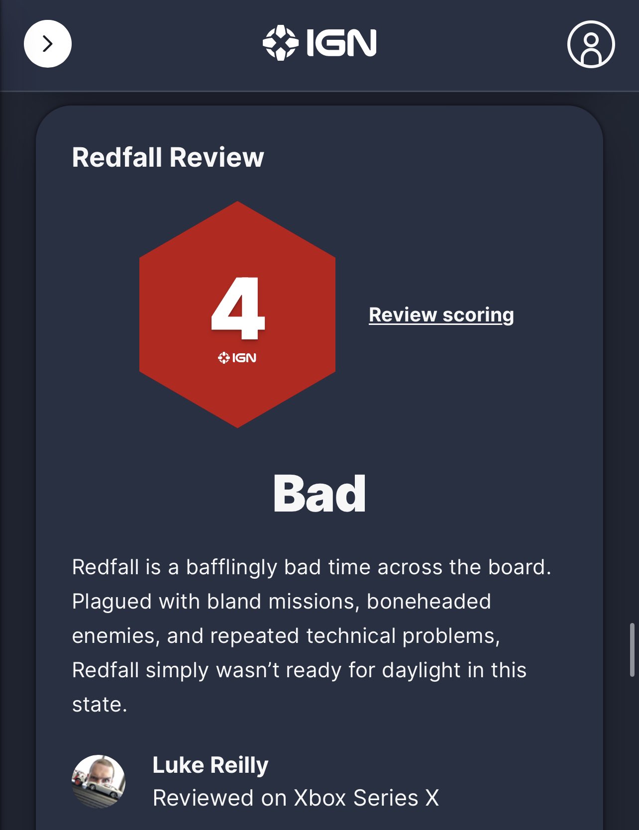 Redfall review