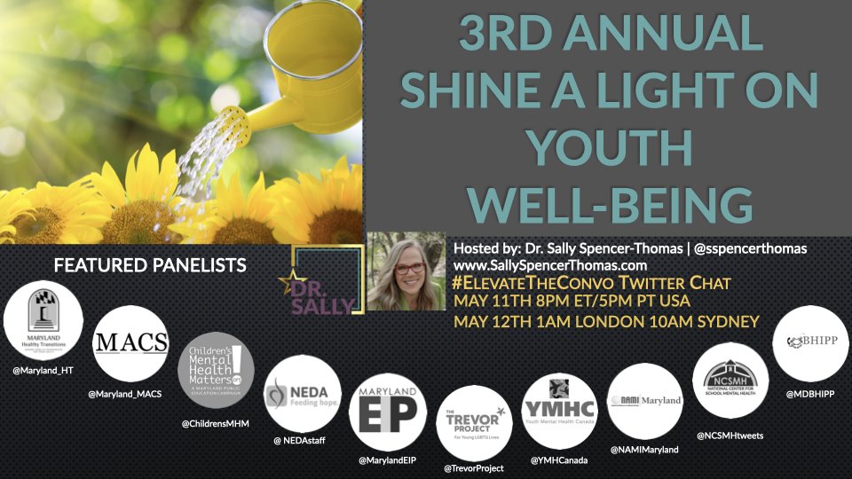 MDBHIPP's tweet photo. One week away! Join us, @Maryland_MACS, @ChildrensMHM, @NCSMHtweets, and more on May 11th for an #ElevateTheConvo Twitter Chat to raise awareness about children's mental health and to share resources that are available to support children, families and providers. #CMHM https://t.co/FFsAiEnwzt