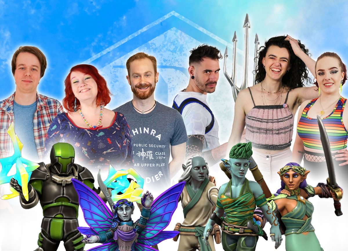 Seriously, Roll The Damn Dice (@damn_dice) on Twitter photo Here's the full team! You can catch Fathoms of Consequence tomorrow at 8pm BST on YT, or wherever you get your podcasts!
#DnD #TTRPG #RTDD #VoiceActor #ActualPlay Here's the full team! You can catch Fathoms of Consequence tomorrow at 8pm BST on YT, or wherever you get your podcasts!
#DnD #TTRPG #RTDD #VoiceActor #ActualPlay