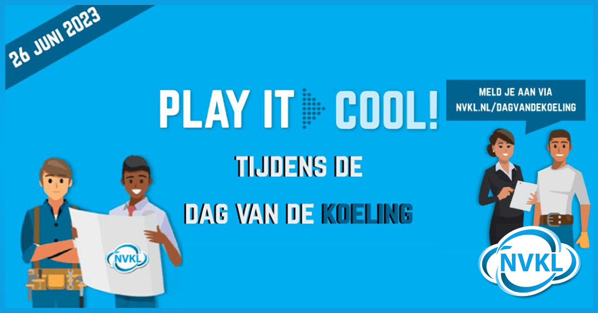 VerenigingNVKL's tweet photo. 26 juni is het internationale Dag van de #Koeling. Om extra aandacht te vragen voor dit mooie vak, roepen wij onze leden op om op deze dag op een school een #gastles te geven en het gloednieuwe Play it COOL! spel te spelen.
Lees meer op onze website. โค https://t.co/CwzG4qBG5V https://t.co/1C0bKLuu18
