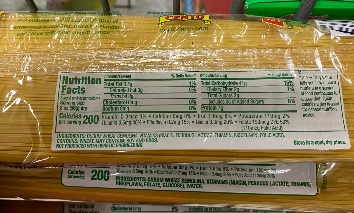 Day 4 of #foodallergyawareness month. These 2 items are the SAME item by the SAME brand picked up from the SAME shelf at the SAME time….notice anything DIFFERENT about them? #everylabeleverytime keeps everyone #safeandincluded