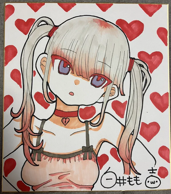 #コミティア144 にて出す色紙を、公開… 