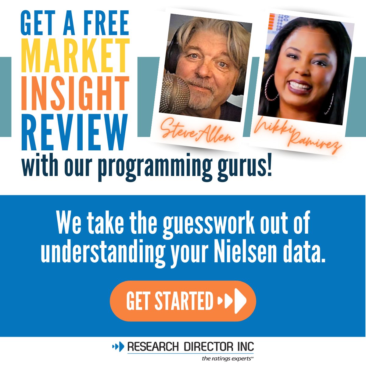 ResearchDirectr's tweet image. GET A FREE MARKET INSIGHT REVIEW and learn how Research Director's Programming &amp;amp; Ratings Toolbox provides clarity about your @nielsen data &amp;amp; the confidence to make critical programming decisions — quickly.

Get Started Now: info.researchdirectorinc.com/programming-ra…

#radioratings #radioprogramming