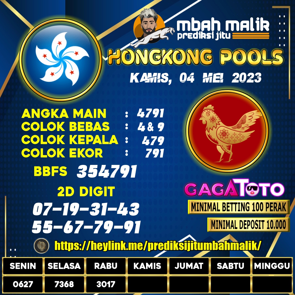 prediksimalik's tweet photo. 🇭🇰PREDIKSI JITU MBAH MALIK HONGKONG POOLS🇭🇰
💫Kamis, 04-05-23💫
UPS bosku! Semoga Lurus! Salam JP!
💎Link #prediksijitumbahmalik : https://t.co/MvhXTSvpy5
#prediksijitumbahmalik #mbahmalik #gagatoto #prediksitogel #prediksijitu #prediksitogelhk #prediksihk #togelonline https://t.co/96eVrkSm71