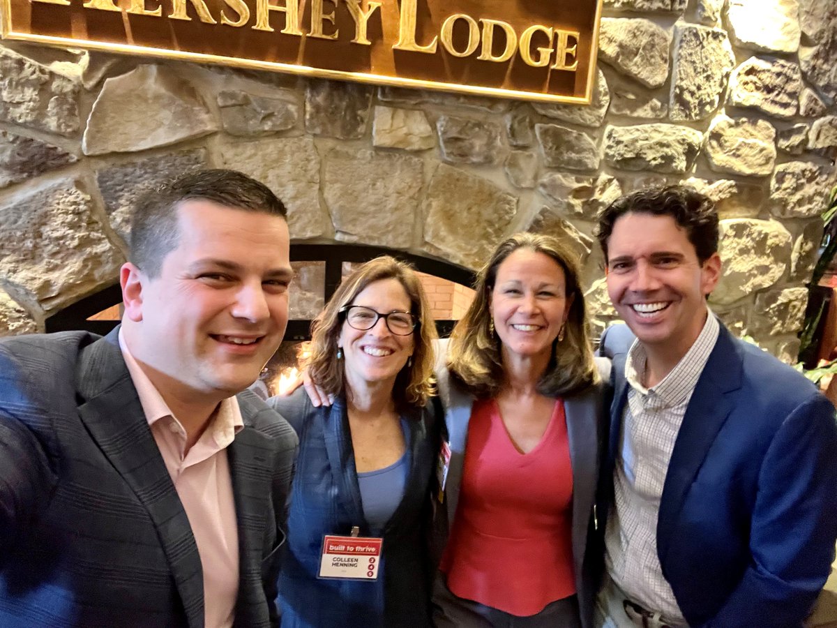 EDSI_Solutions's tweet image. Lots of team members attending the 39th annual @paworkforce Conference at Hershey Lodge this week, including Larry Melf! Who can guess where he is in this picture with Colleen Henning, @RoeFalcone and @KevinSchnieders ? #whereslarry #PWDA #builttothrive