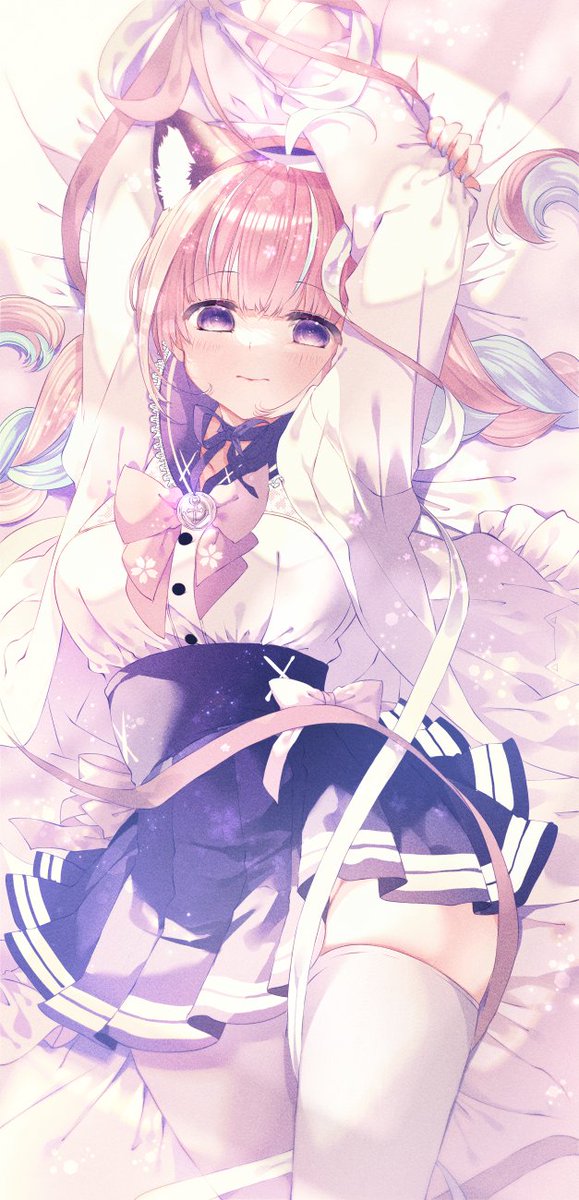 湊あくあ 「 #あくあーと」|むーのイラスト