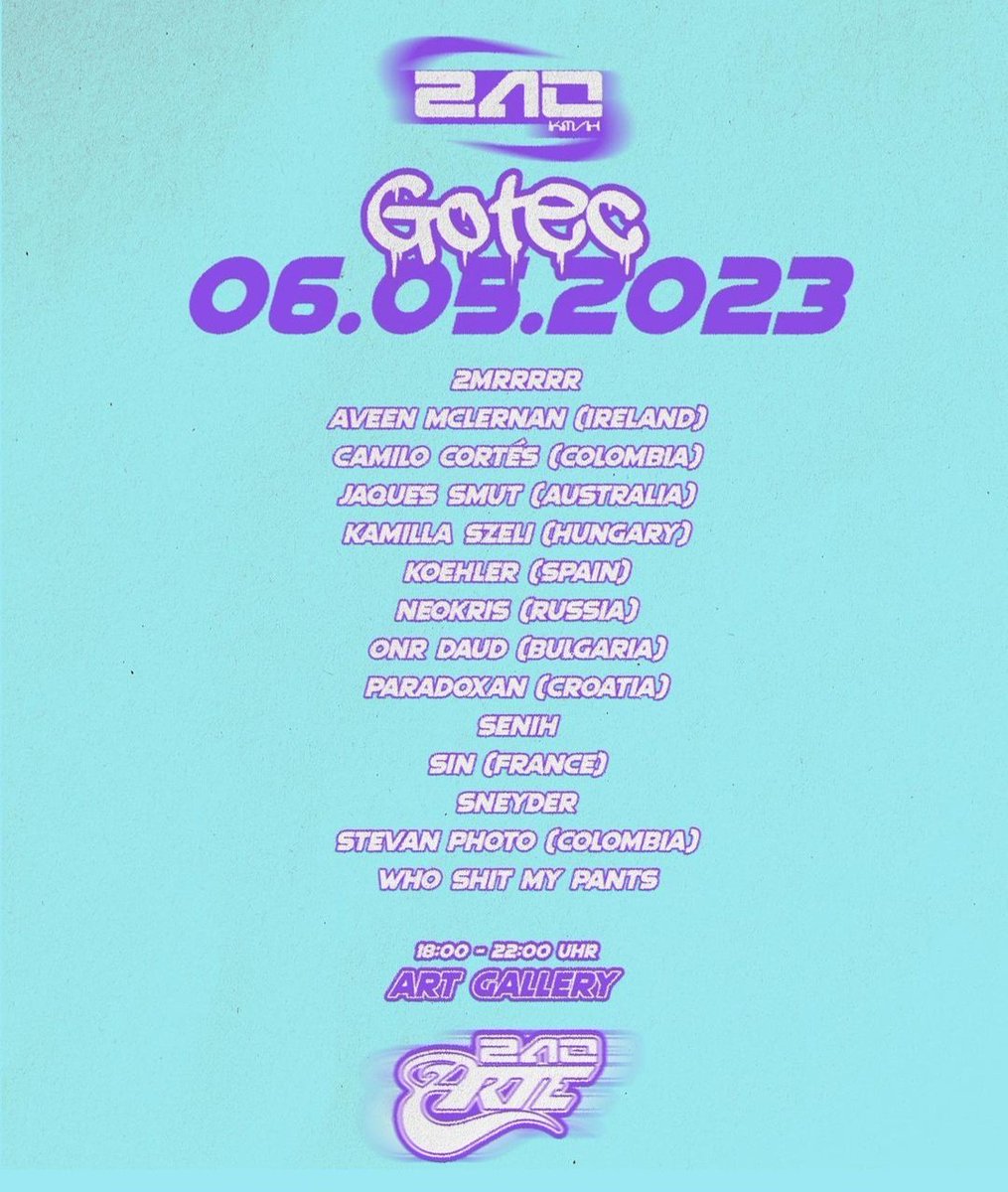 messedupmachine's tweet image. I'm joining a group exhibition in Germany this week-end 🩵