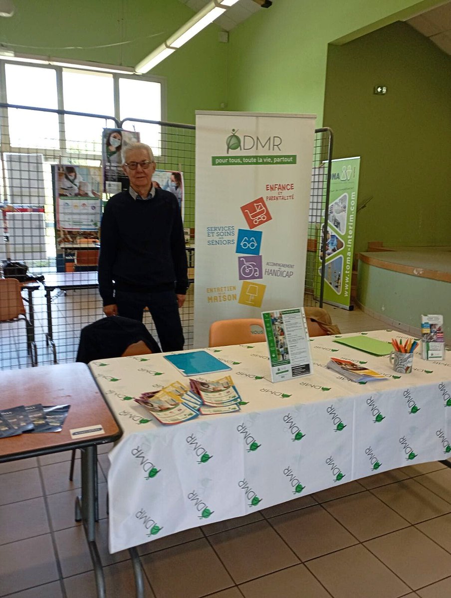 #Recrutement #emploi #ADMR #jura
Le #SAAD et le #SSIAD ADMR de #Beaufort étaient présents mercredi dernier sur le #forum Emploi de #Balanod !
Vous n'avez pas pu venir à leur rencontre pour #postuler ? Envoyez votre #candidature par mail : ✉️ recrutement@fede39.admr.org