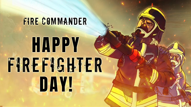 MovieGamesSA's tweet photo. Happy International Firefighter Day to those who run into burning buildings while the rest of us run away! You guys are lit! 🔥👨🚒👩🚒
#InternationalFirefightersDay #Firefighter #FireCommander