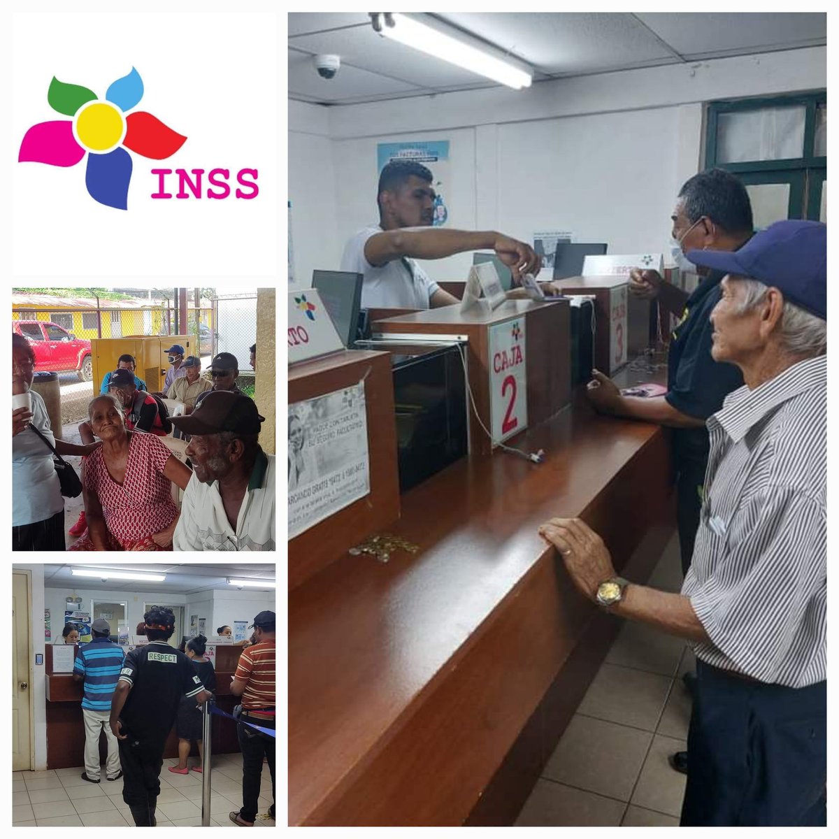 #inssbluefields  | Viernes 5 a partir de las 7 de la mañana se realizará el  pago de la pensión de vejez reducida proporcional correspondiente al mes de mayo 2023💵💵