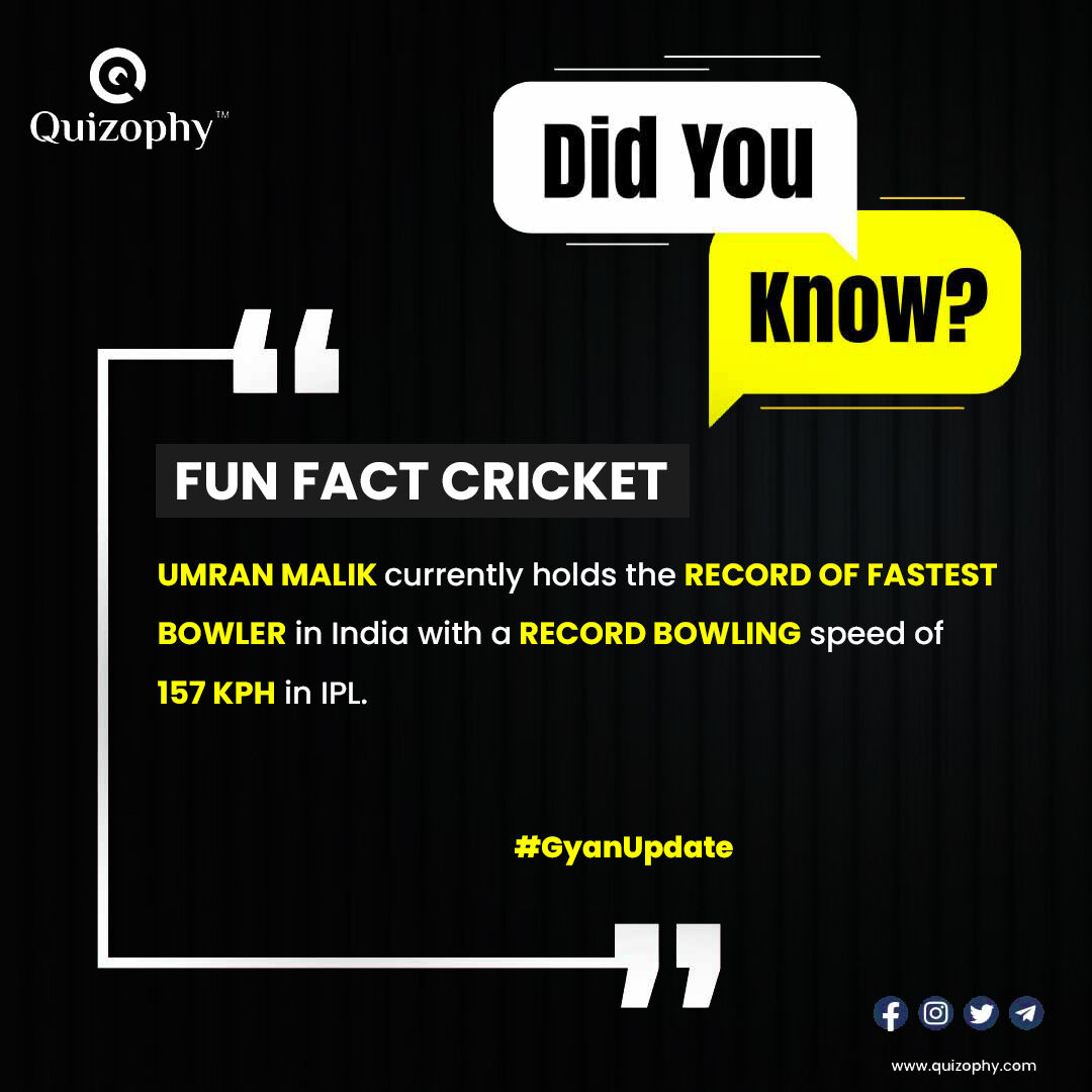 Did you know that Umar Malik holds the record for the fastest ball bowled by a Pakistani bowler in the domestic circuit? 🏏🔥 #UmarMalik #FastestBowler #CricketFacts
bit.ly/42j8BkS