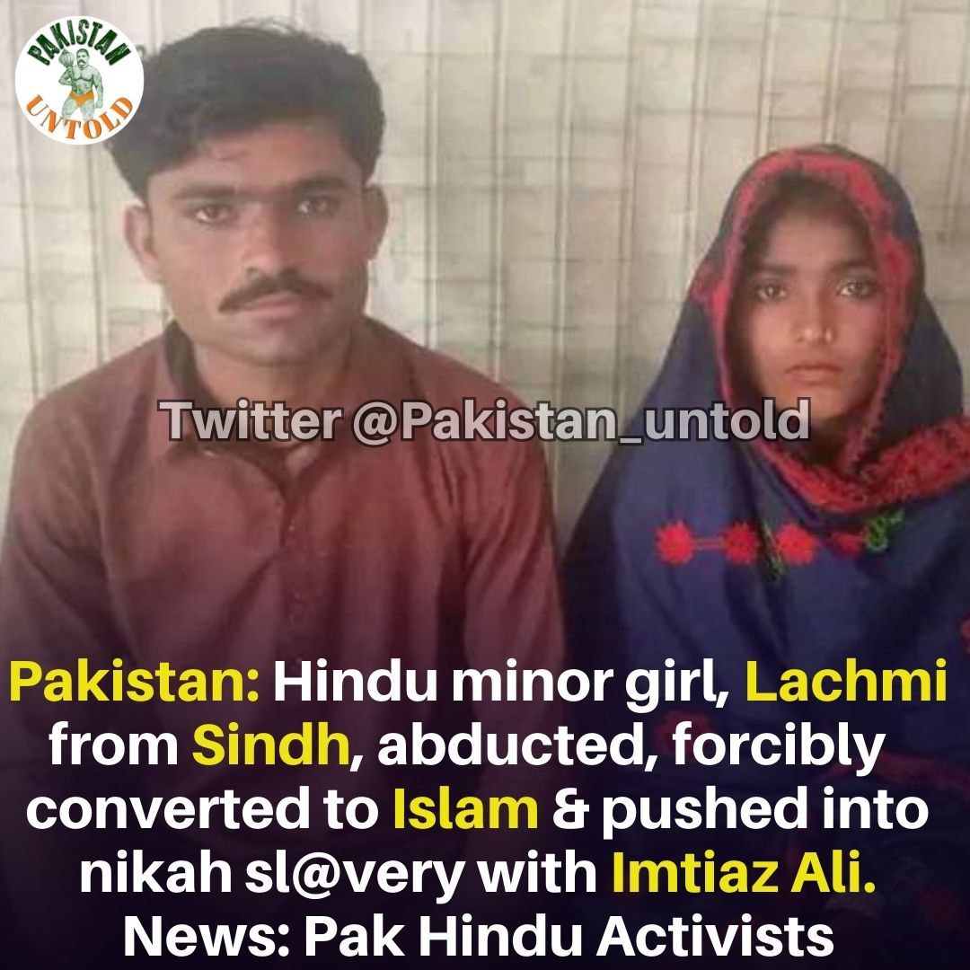 Another Hindu girl abducted, converted & enslaved.