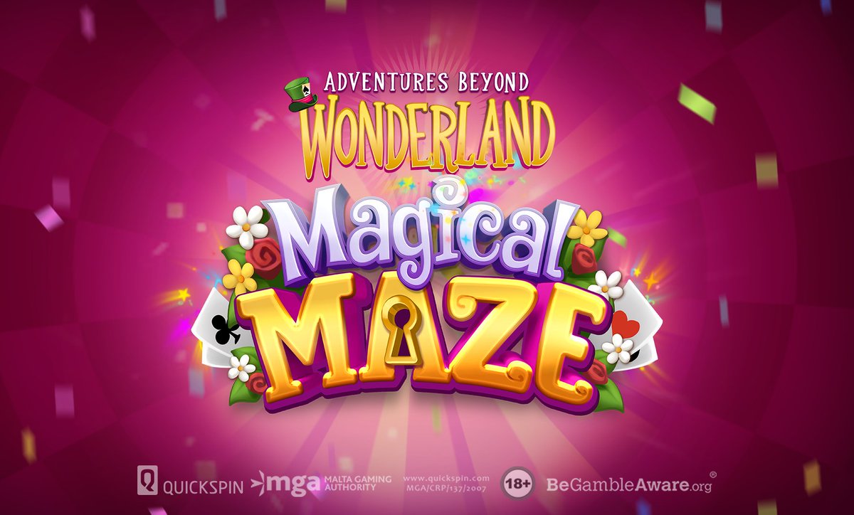 We&#39;re proud to, in less than a week, bring you Adventures Beyond Wonderland Magical Maze - the latest addition to the popular Playtech Live game! With 3 different RTP models, it&#39;s sure to be a hit with players everywhere! 
Will you join a wild adventure through Wonderland?