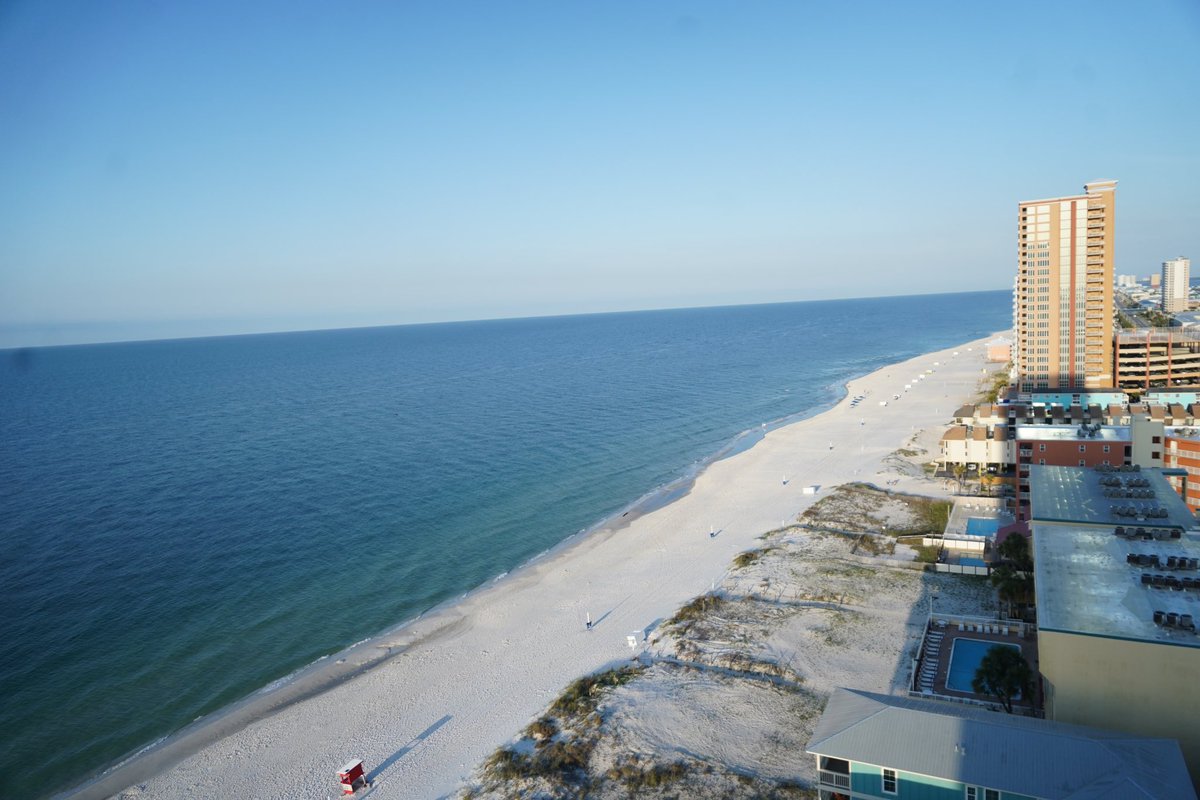 FIUBeachVB's tweet photo. Rise and Shine Panther Nation! βοΈ
Itβs a beautiful morning in Gulf Shores and we have our last practice before our match tomorrow starting soon! πΎ
#PawsUp #GoBeachGo https://t.co/xGaDM4Amyv