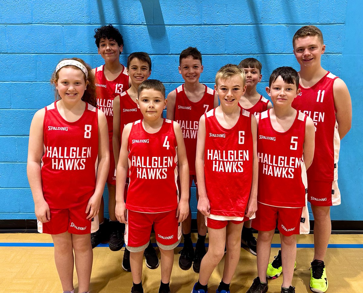 MrsMerritt_HPS's tweet photo. What a proud day for @HallglenPrimary ♥️  Our basketball team the Hallglen Hawks are competing in Falkirk’s League Championship Finals for the first time! 

GO HAWKS! 🦅🏀 https://t.co/AzcgsAIgce