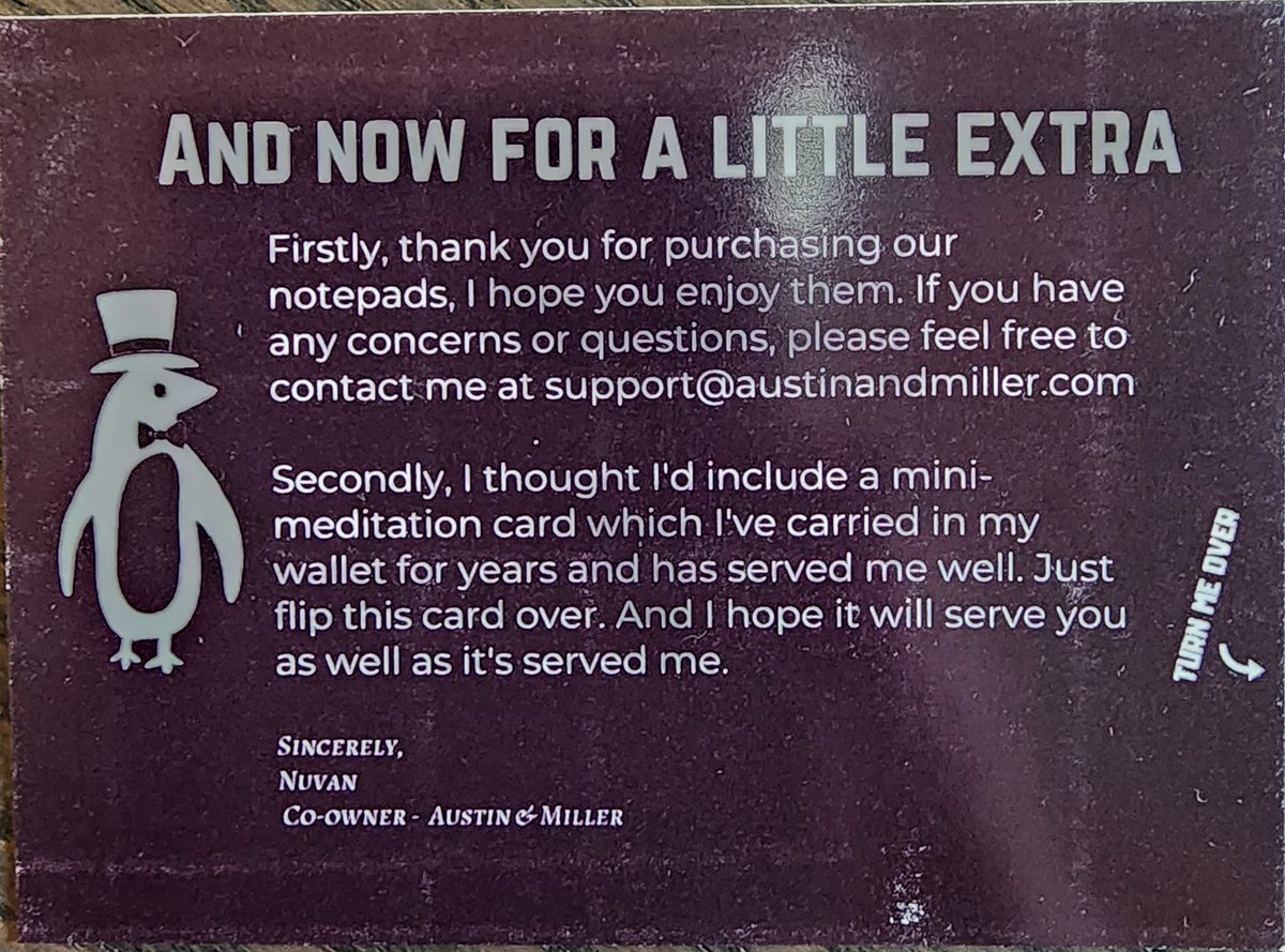 Erika on Twitter "Opened up my Amazon package of notepads lol